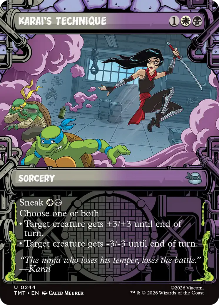 Karai's Technique - Sewer Frame (TMT)