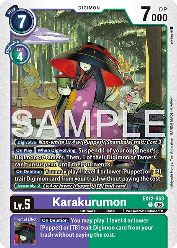 Karakurumon - EX12-063 - Common
