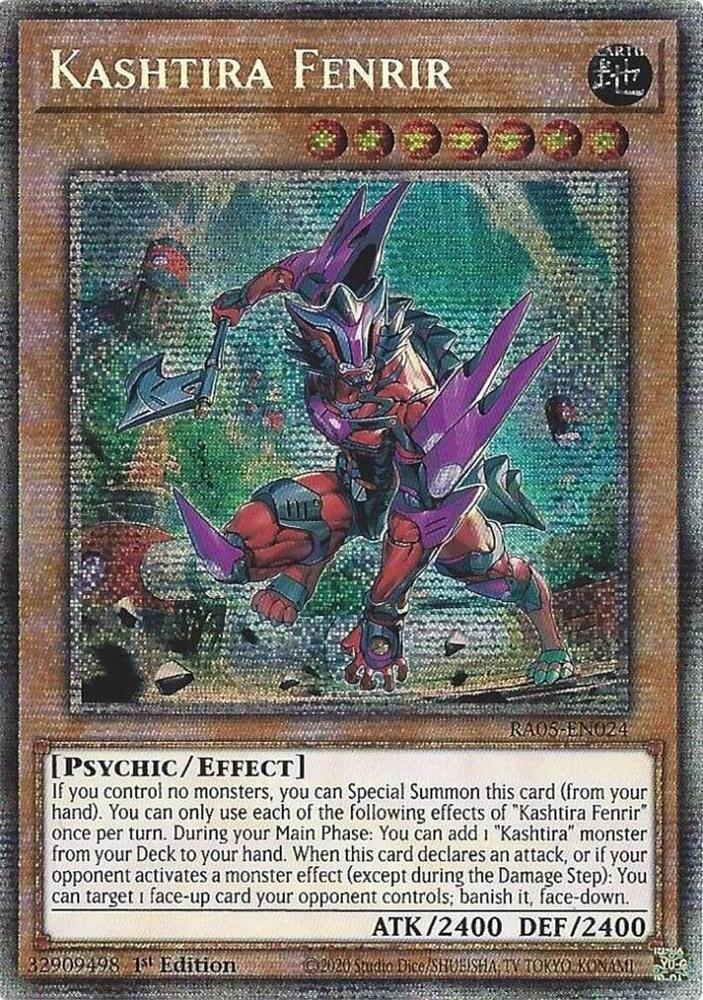 Kashtira Fenrir - RA05-EN024 - Starlight Rare - 1st Edition