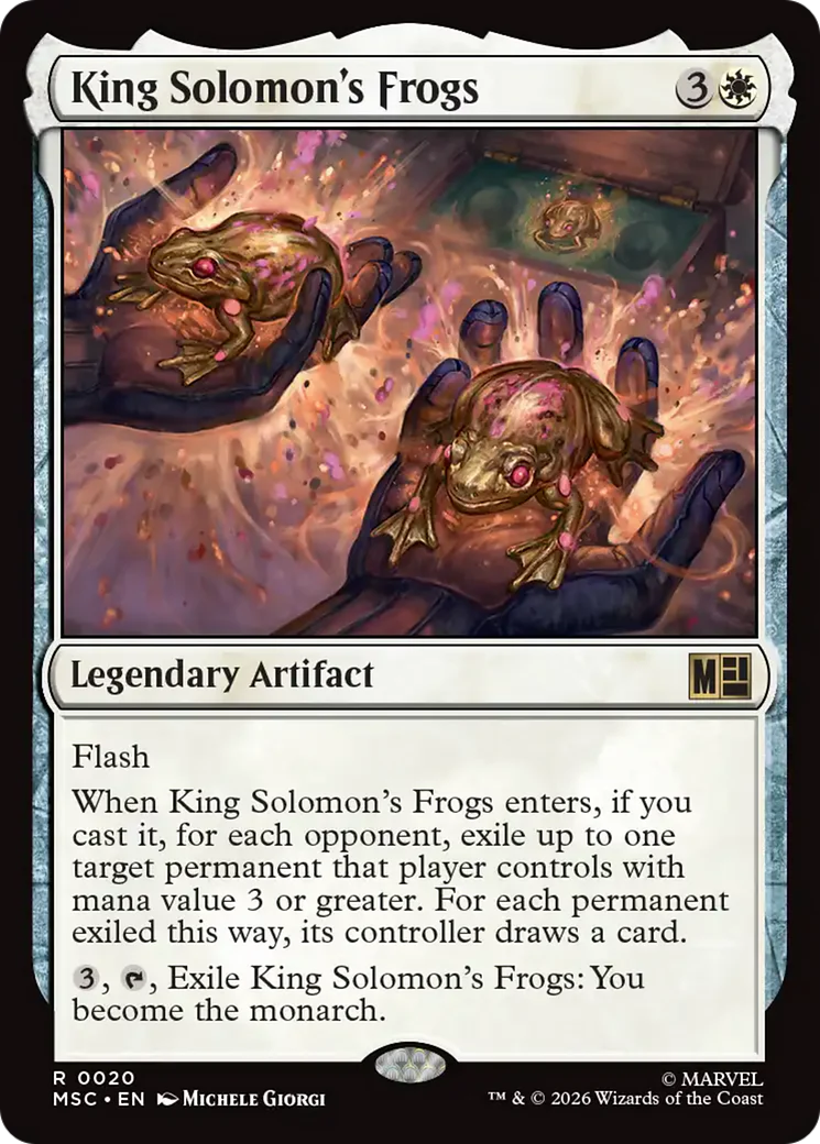King Solomon's Frogs (MSC)