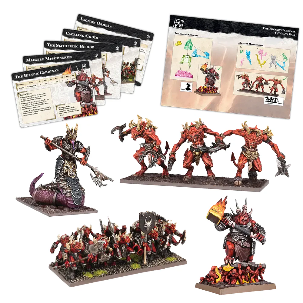 Kings of War: Champions - The Bloody Cardinal Company Box [MGKWA114] - Image 2