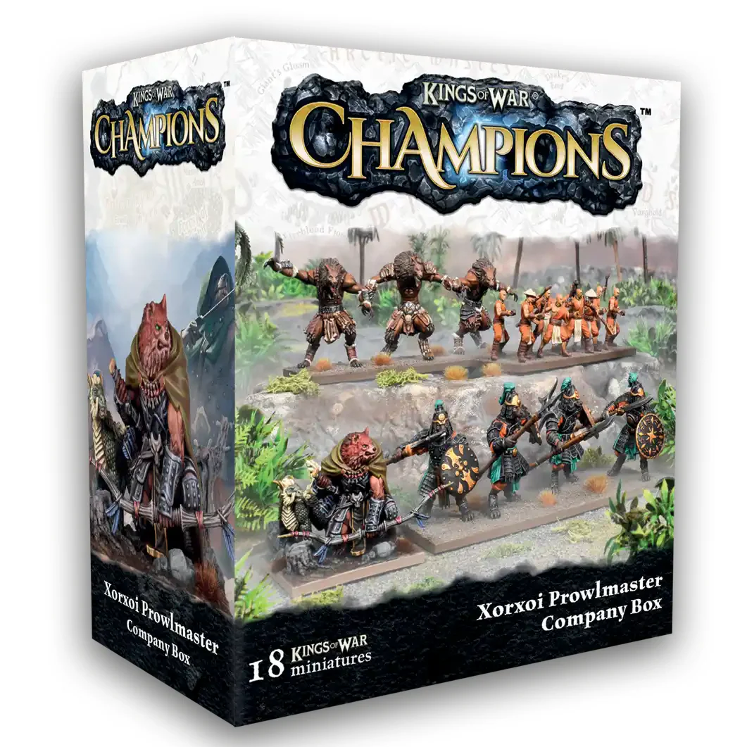 Kings of War: Champions - Xorxoi Prowlmaster Company Box [MGKXL102]