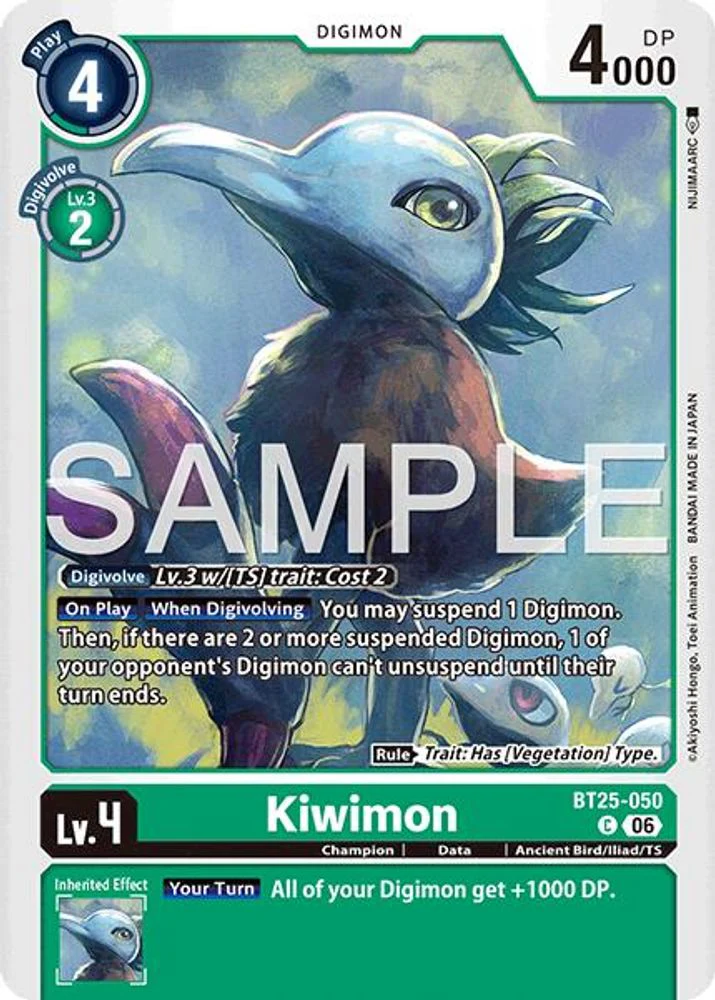 Kiwimon - BT25-050 - Common