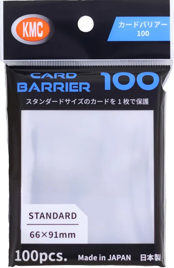 KMC Card Barrier - Clear 100ct