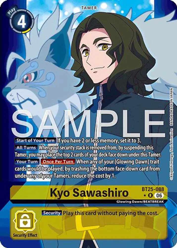 Kyo Sawashiro (Alternate Art) - BT25-088 - Rare