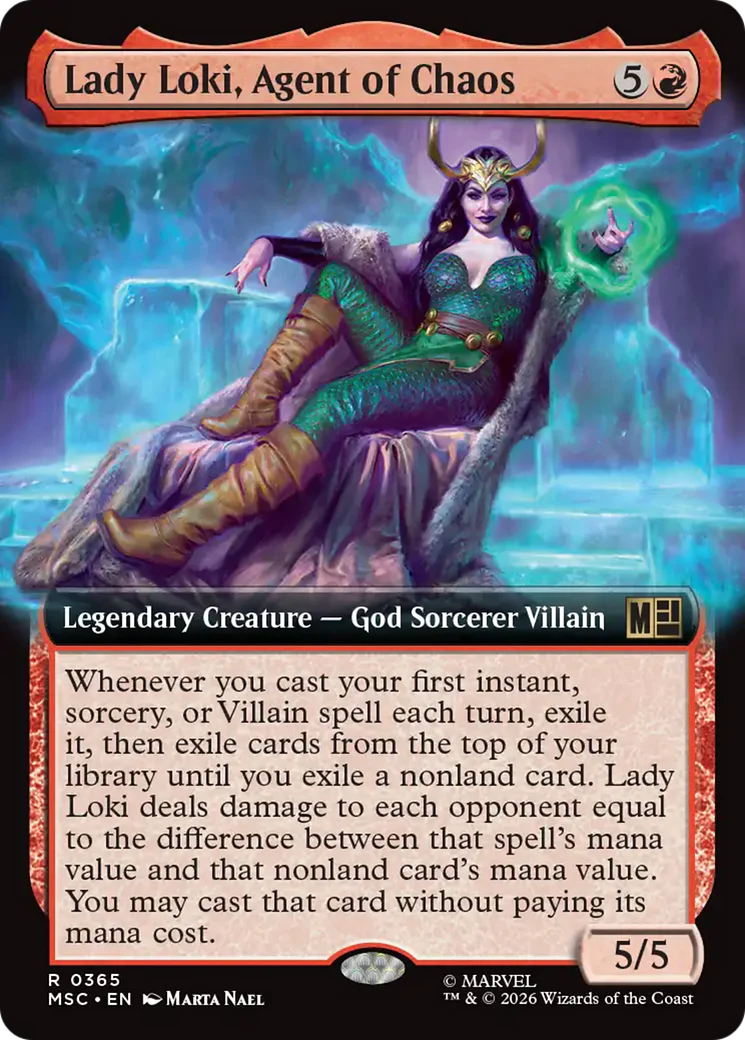Lady Loki, Agent of Chaos - Extended Art (MSC)