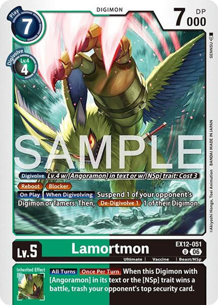 Lamortmon - EX12-051 - Uncommon