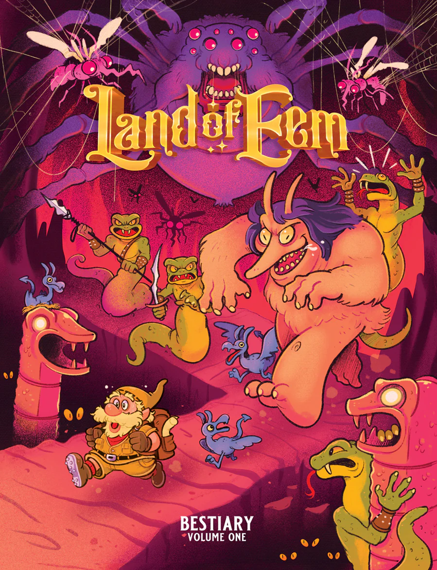 Land of Eem RPG - Bestiary Volume One (HC) (Pre-Order)