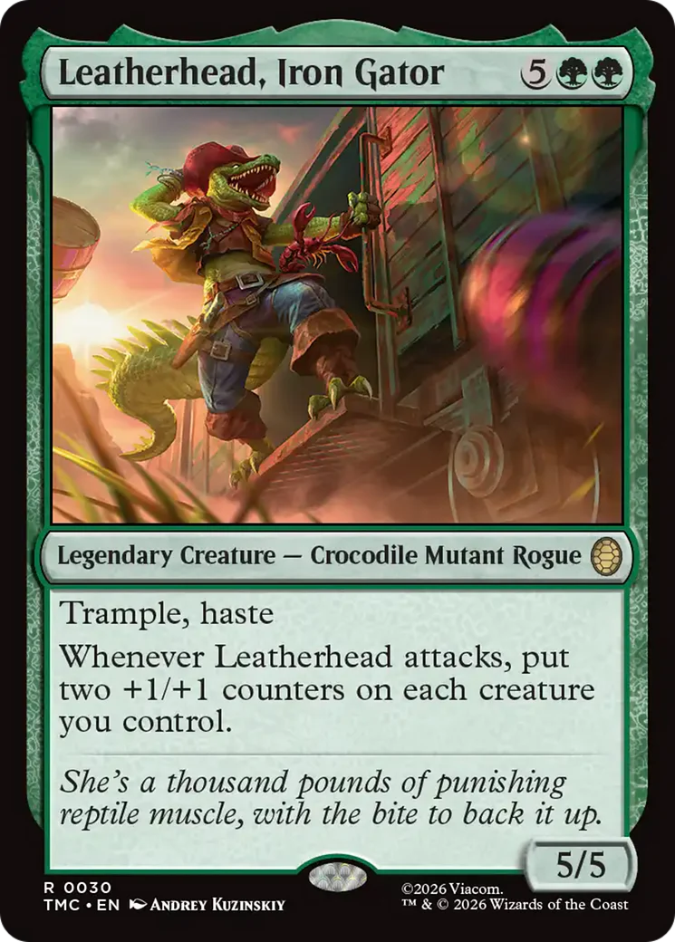Leatherhead, Iron Gator (TMC)