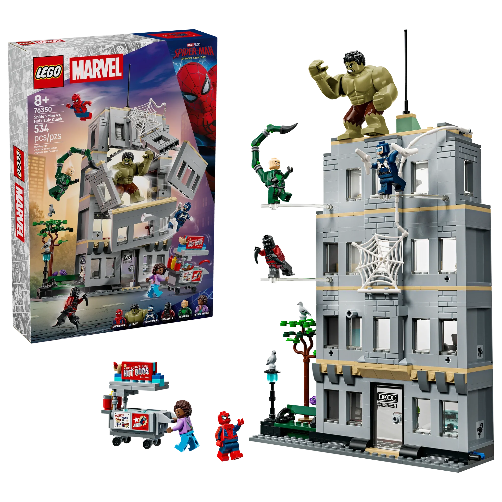 LEGO - Marvel - Spider-Man vs. Hulk Epic Clash - [76350]