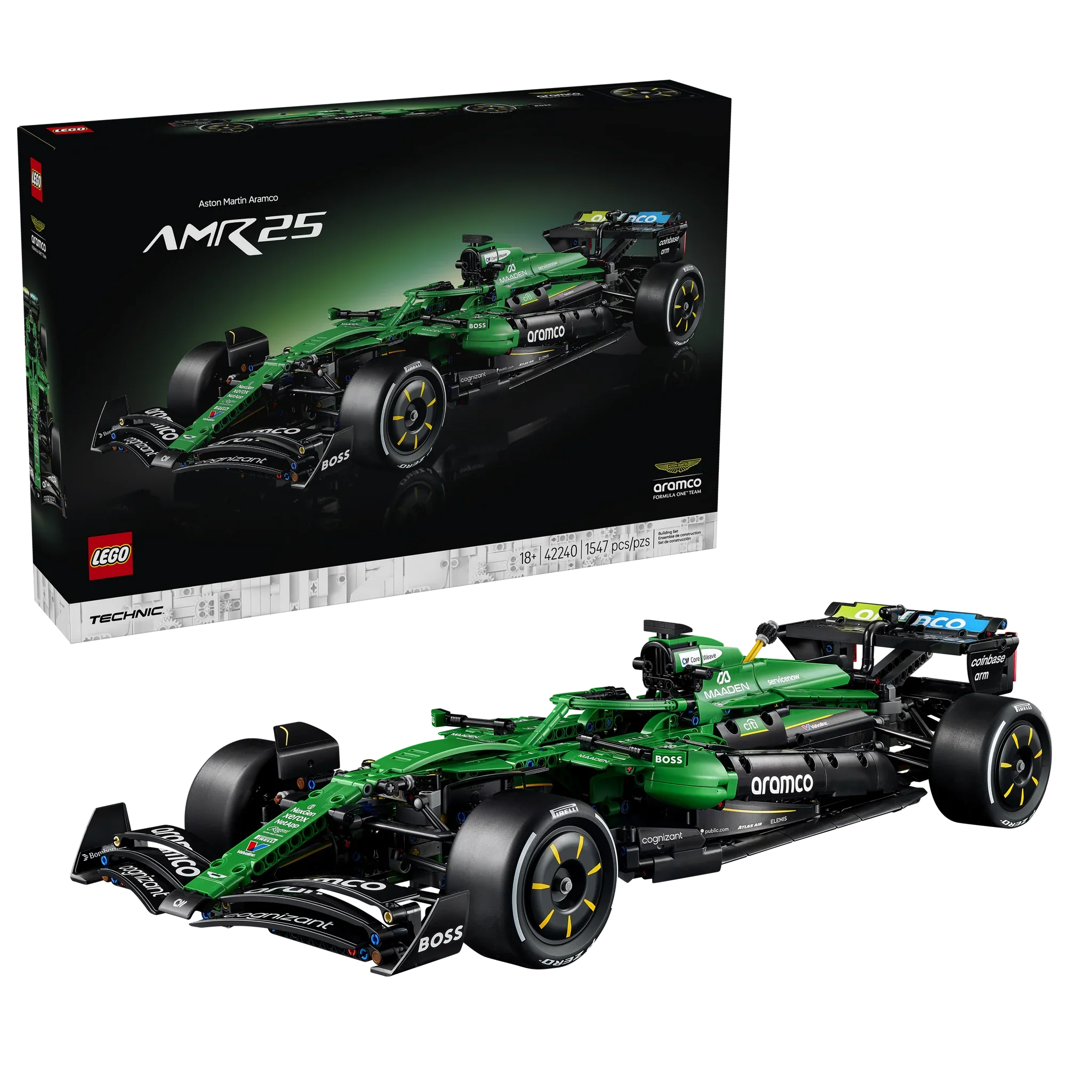 LEGO - Technic - Aston Martin Aramco AMR25 F1® Car [42240]