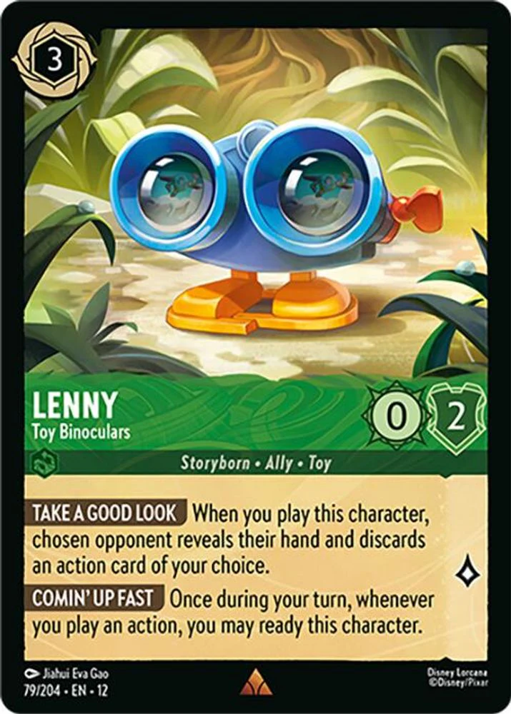 Lenny (Toy Binoculars) - 79/204 - Rare