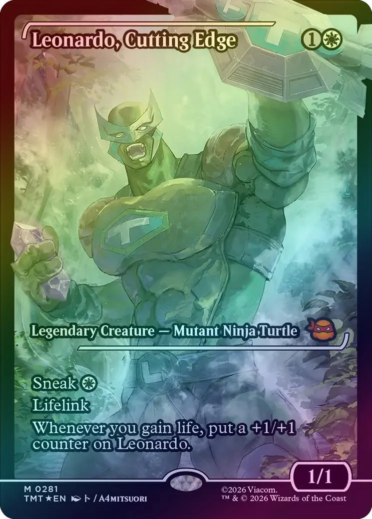 Leonardo, Cutting Edge - Japan Showcase (Foil) (TMT)