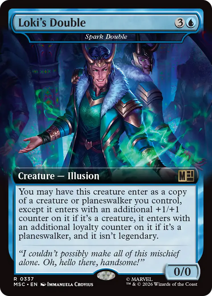 Loki's Double // Spark Double - Extended Art (MSC)