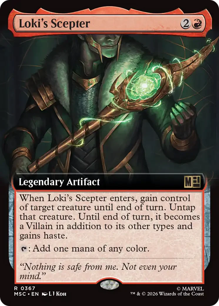 Loki's Scepter - Extended Art (MSC)