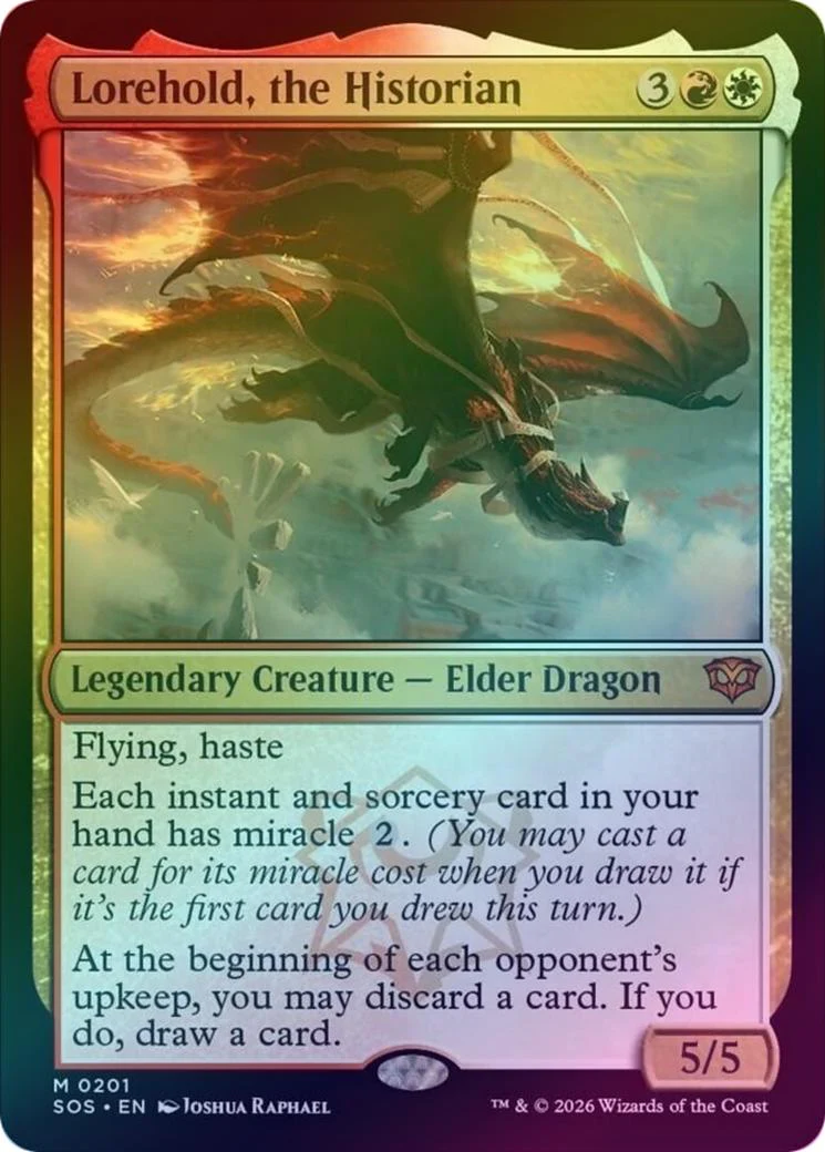 Lorehold, the Historian (Foil) (SOS)