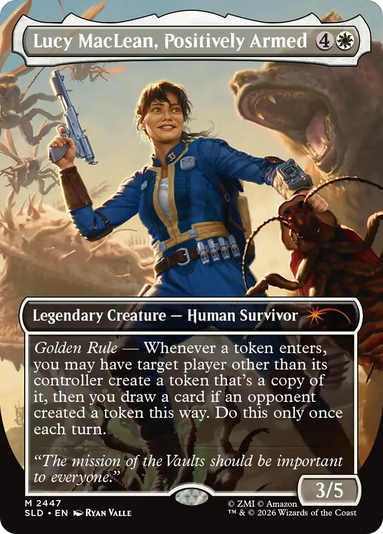 Lucy MacLean, Positively Armed - Fallout: Beyond Vault 33 (SLD)