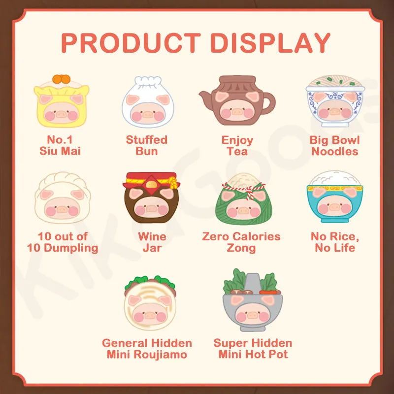 LuLu the Piggy - Lu's Table Food Hunter Series - Plush Keychain - Blind Box - Image 2