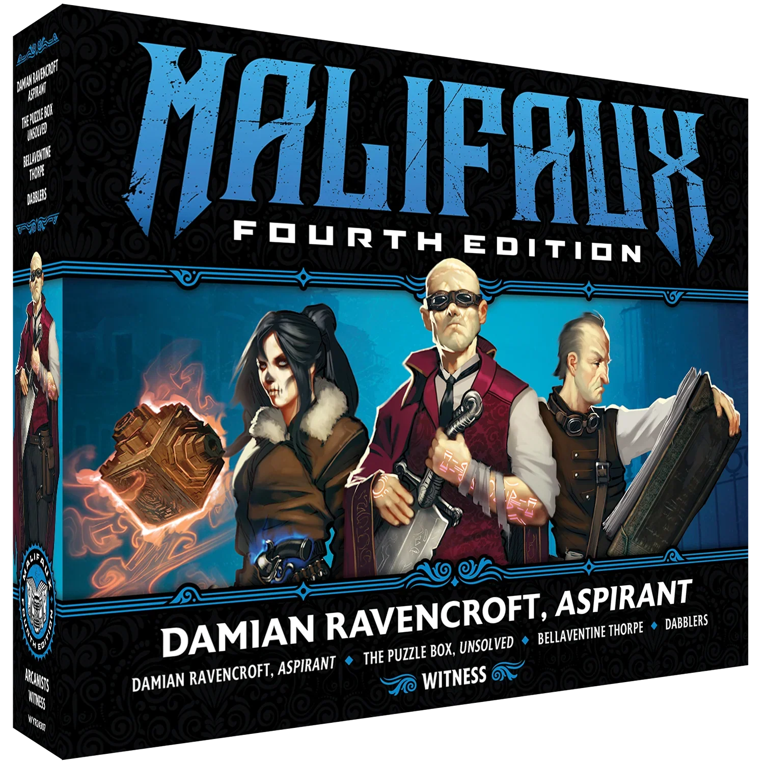 Malifaux - Arcanists - Damian Ravencroft, Aspirant [WYR24307]