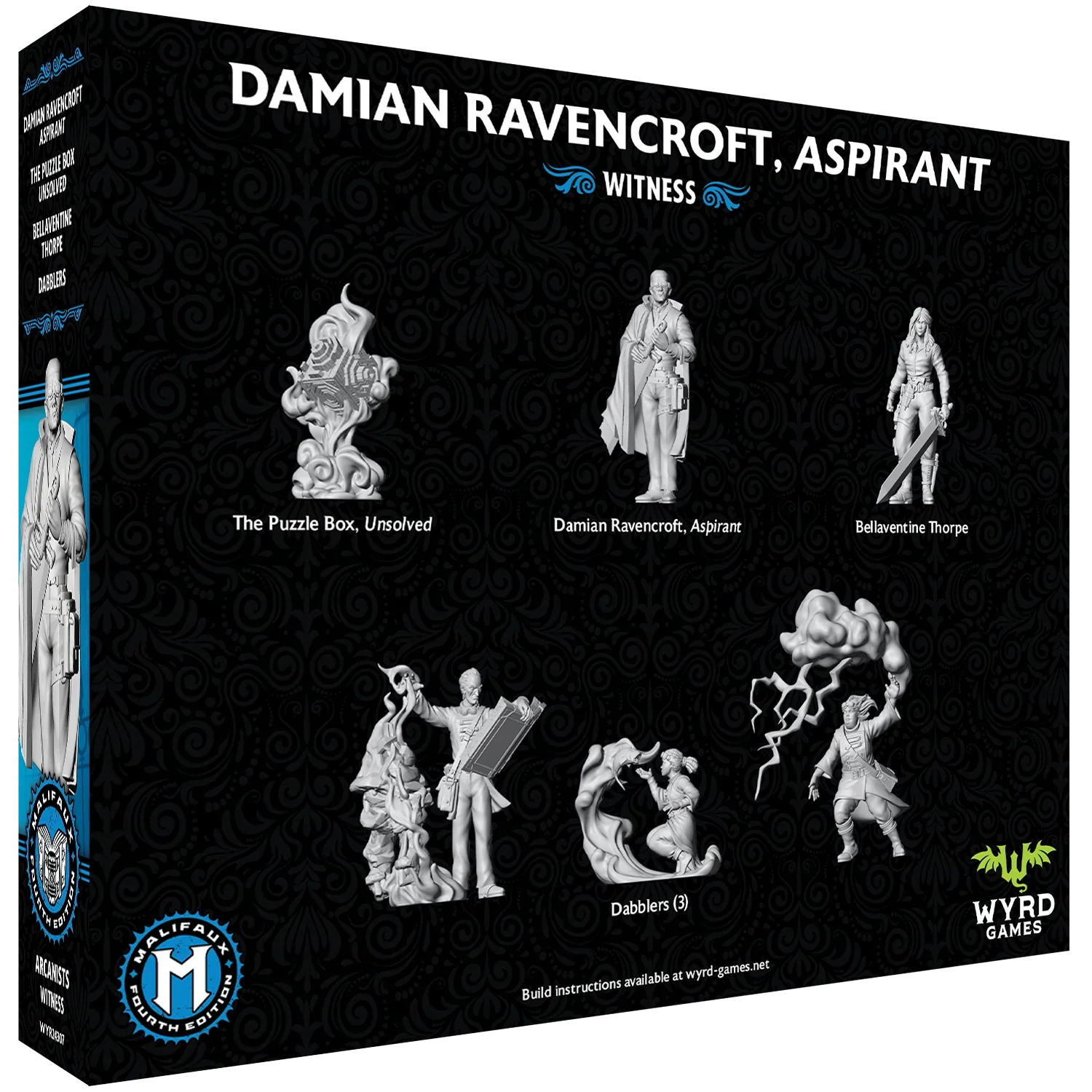 Malifaux - Arcanists - Damian Ravencroft, Aspirant [WYR24307] - Image 2