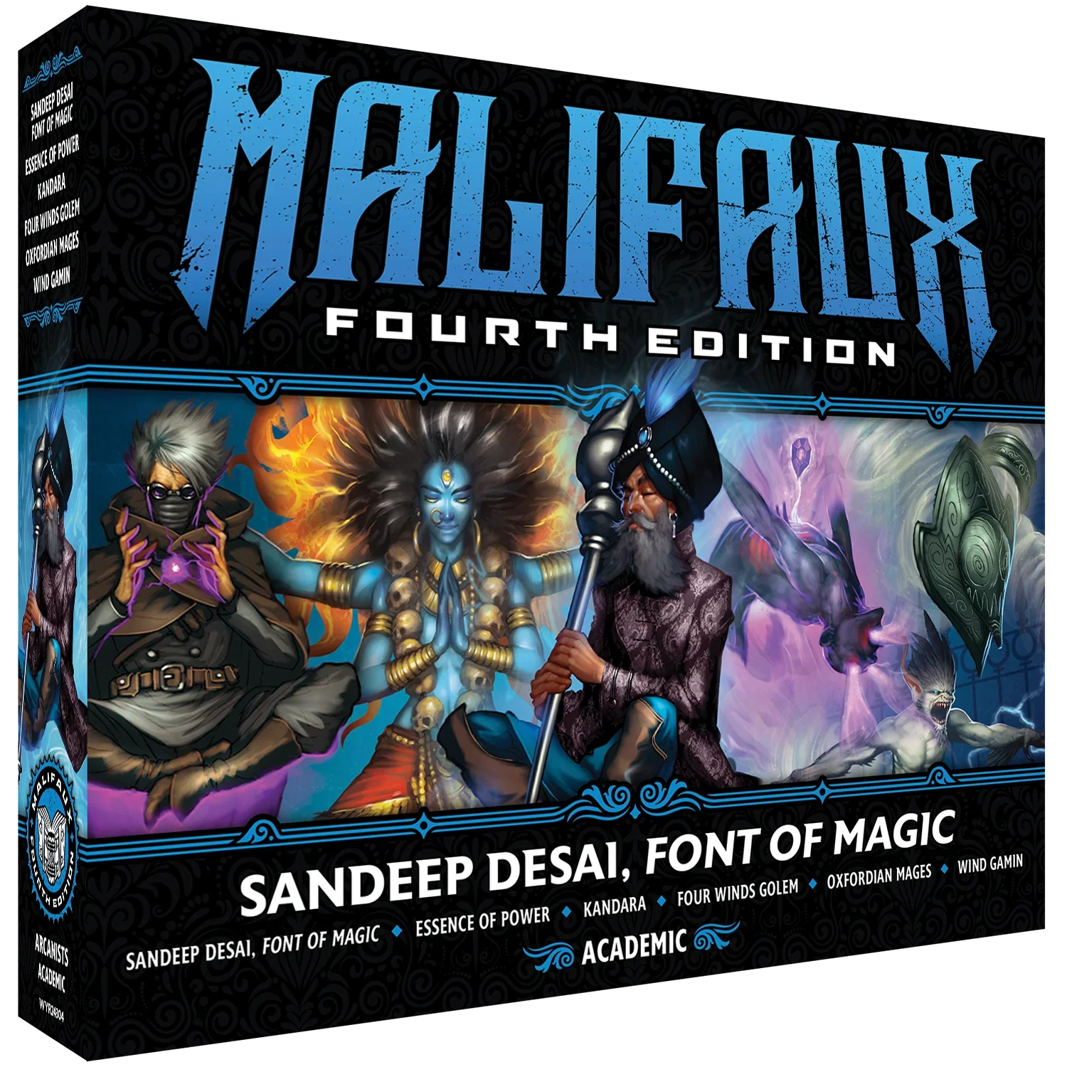 Malifaux - Arcanists - Sandeep Desai, Font of Magic [WYR24304]