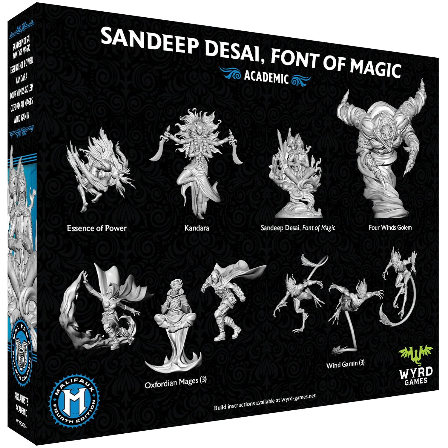 Malifaux - Arcanists - Sandeep Desai, Font of Magic [WYR24304] - Image 2
