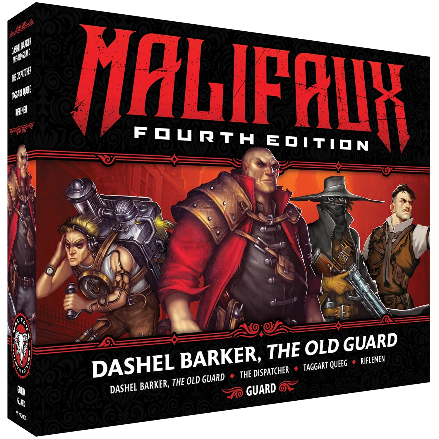Malifaux - Guild - Dashel Barker, The Old Guard [WYR24109]