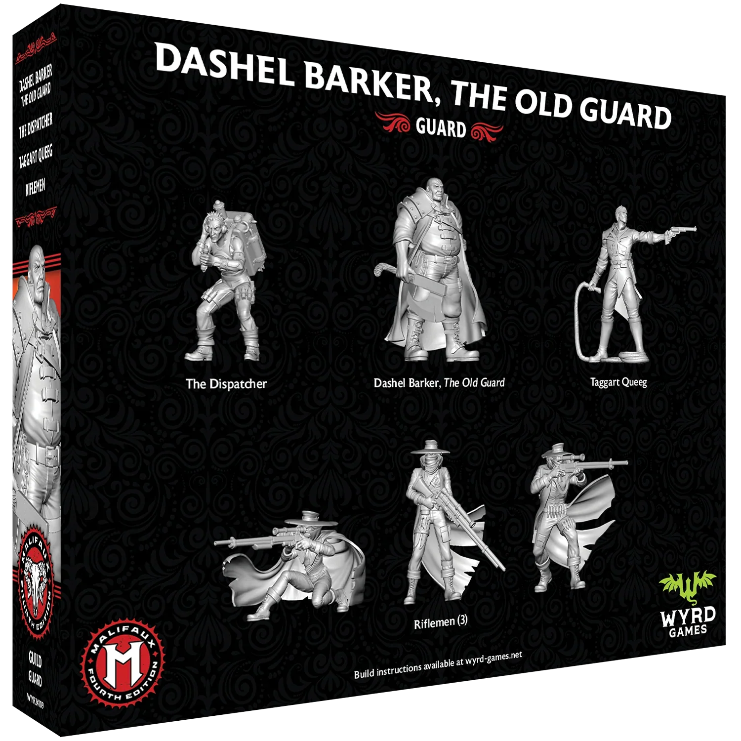 Malifaux - Guild - Dashel Barker, The Old Guard [WYR24109] - Image 2