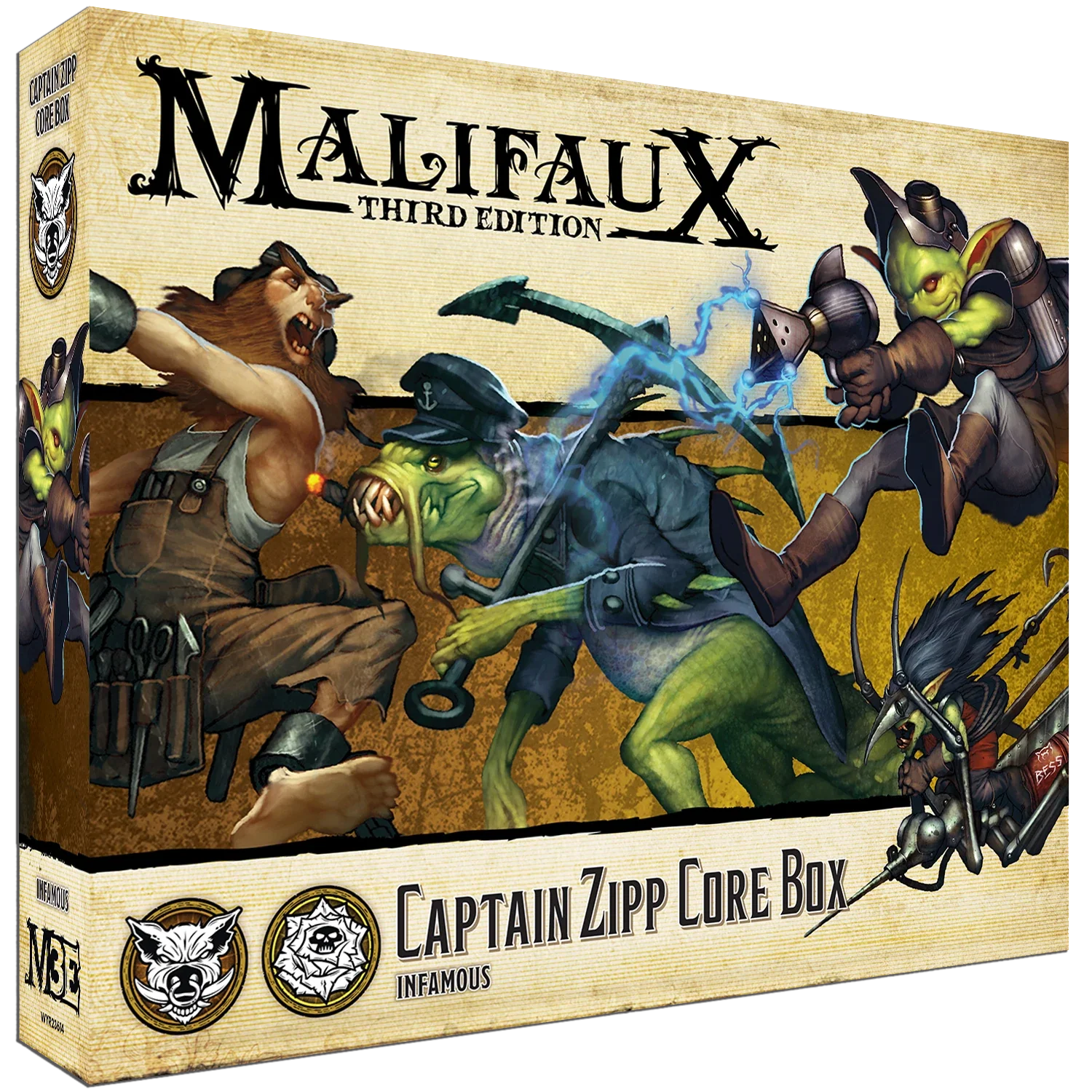 Malifaux - Multi-Faction - Captain Zipp Core Box **