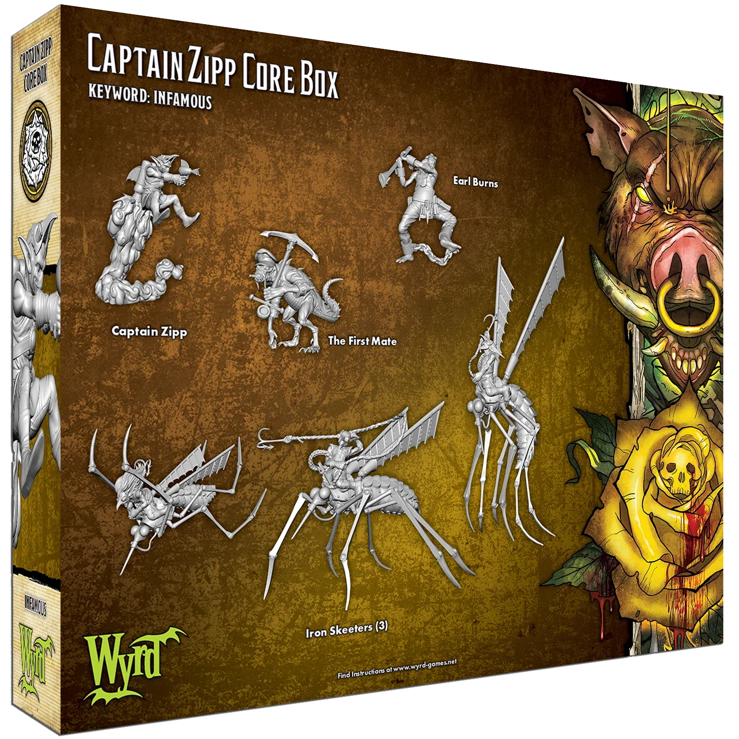 Malifaux - Multi-Faction - Captain Zipp Core Box ** - Image 2