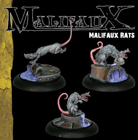 Malifaux - Outcasts - Rats 3-Pack Blister [WYR5048]
