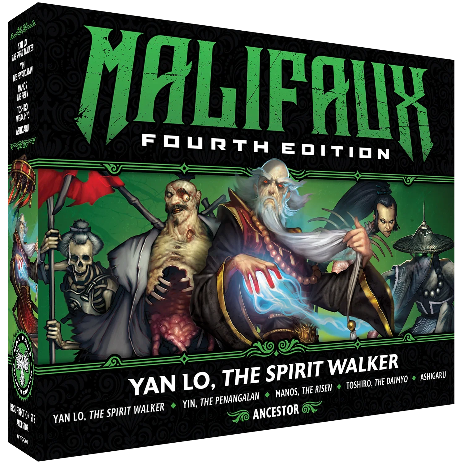 Malifaux - Resurrectionists - Yan Lo, The Spirit Walker [WYR24208]