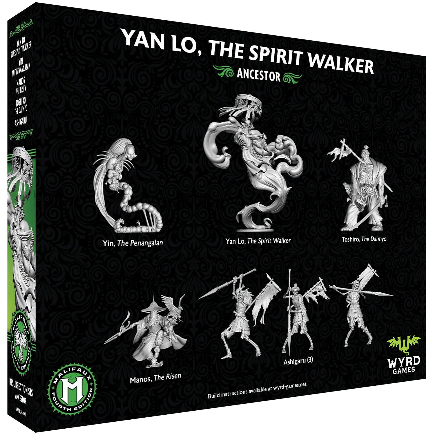 Malifaux - Resurrectionists - Yan Lo, The Spirit Walker [WYR24208] - Image 2