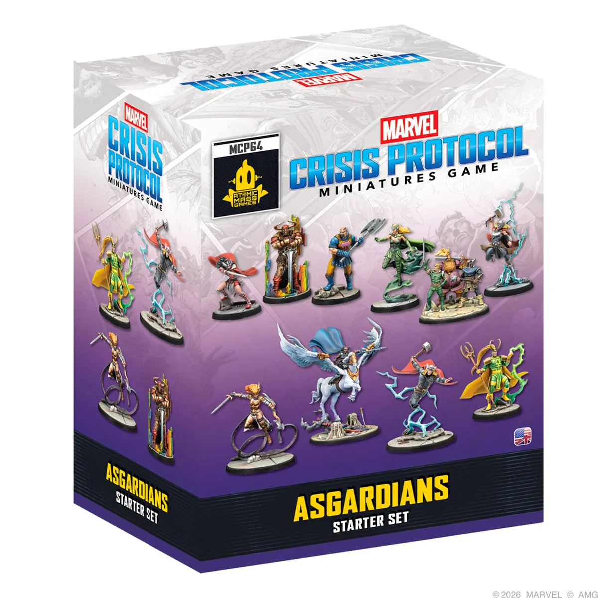 Marvel: Crisis Protocol - Asgardian Starter Set [MCP64] (Pre-Order)