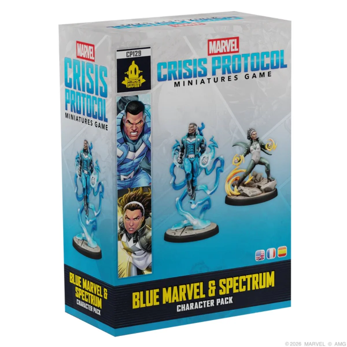 Marvel: Crisis Protocol - Blue Marvel & Spectrum [CP129]