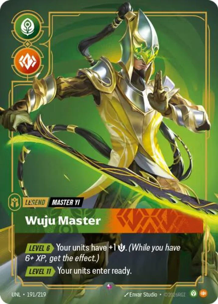 Master Yi - Wuju Master - 191/219 - Rare
