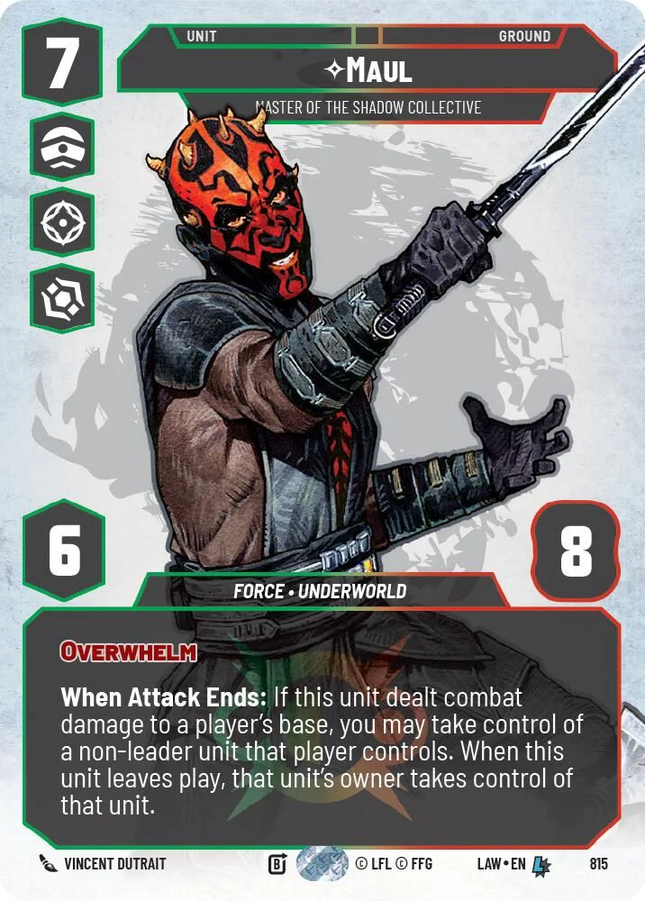 Maul - Master of the Shadow Collective (Prestige) - 815 - Legendary