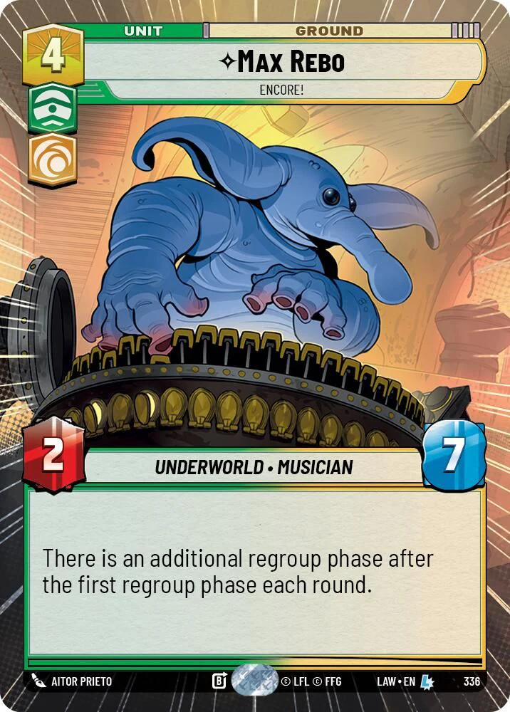Max Rebo - Encore! (Hyperspace) - 336 - Legendary