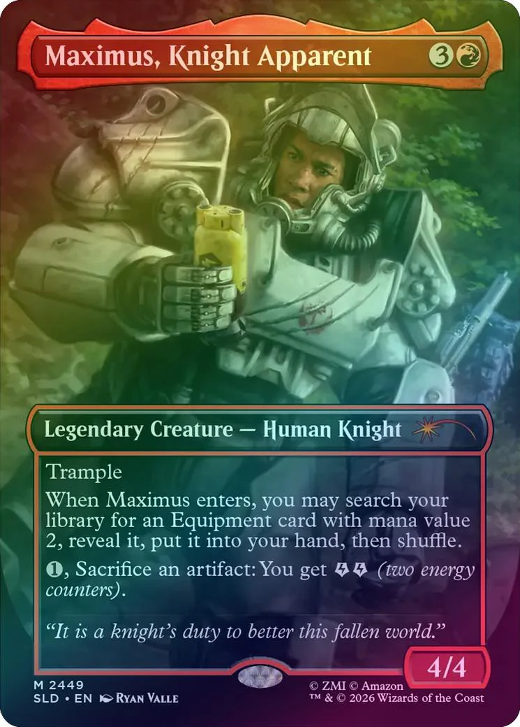 Maximus, Knight Apparent - Fallout: Beyond Vault 33 (Foil) (SLD)