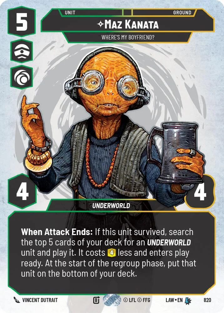 Maz Kanata - Where's My Boyfriend? (Prestige) - 820 - Legendary