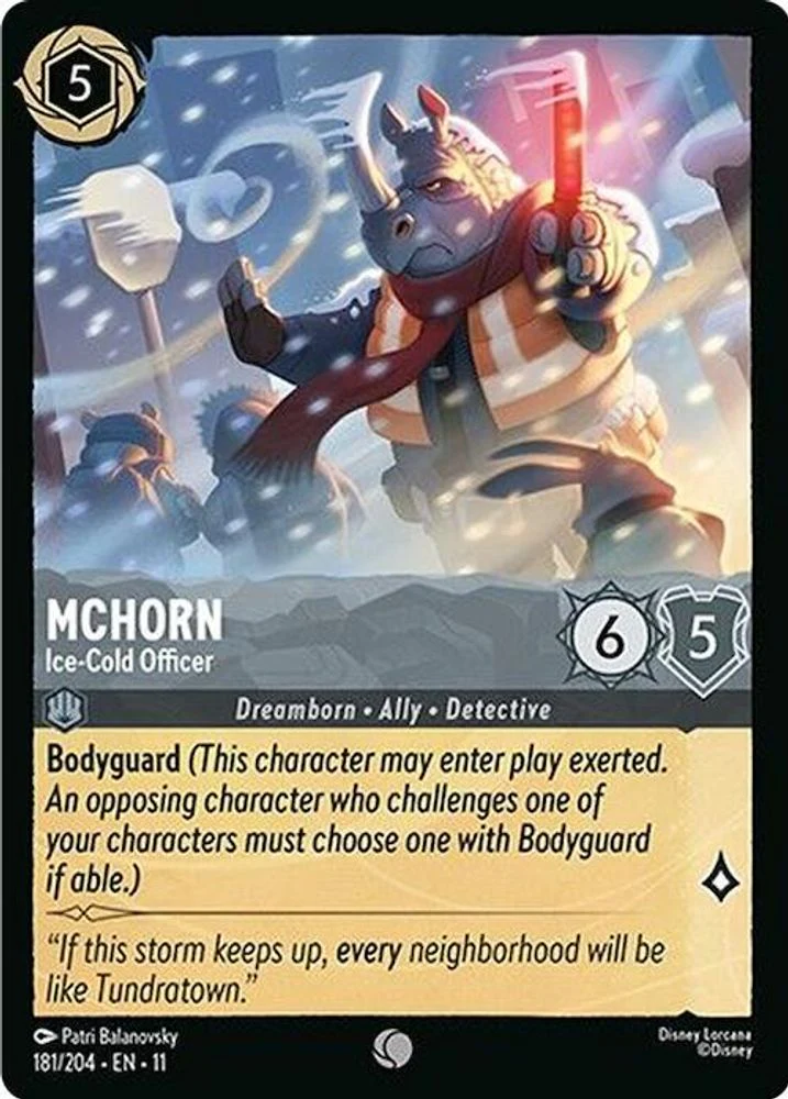 McHorn (Ice-Cold Officer) - 181/204 - Common