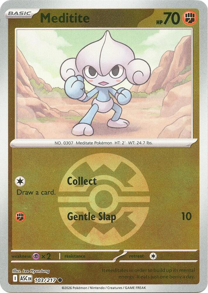 Meditite (Quick Ball) - 103/217 - Common