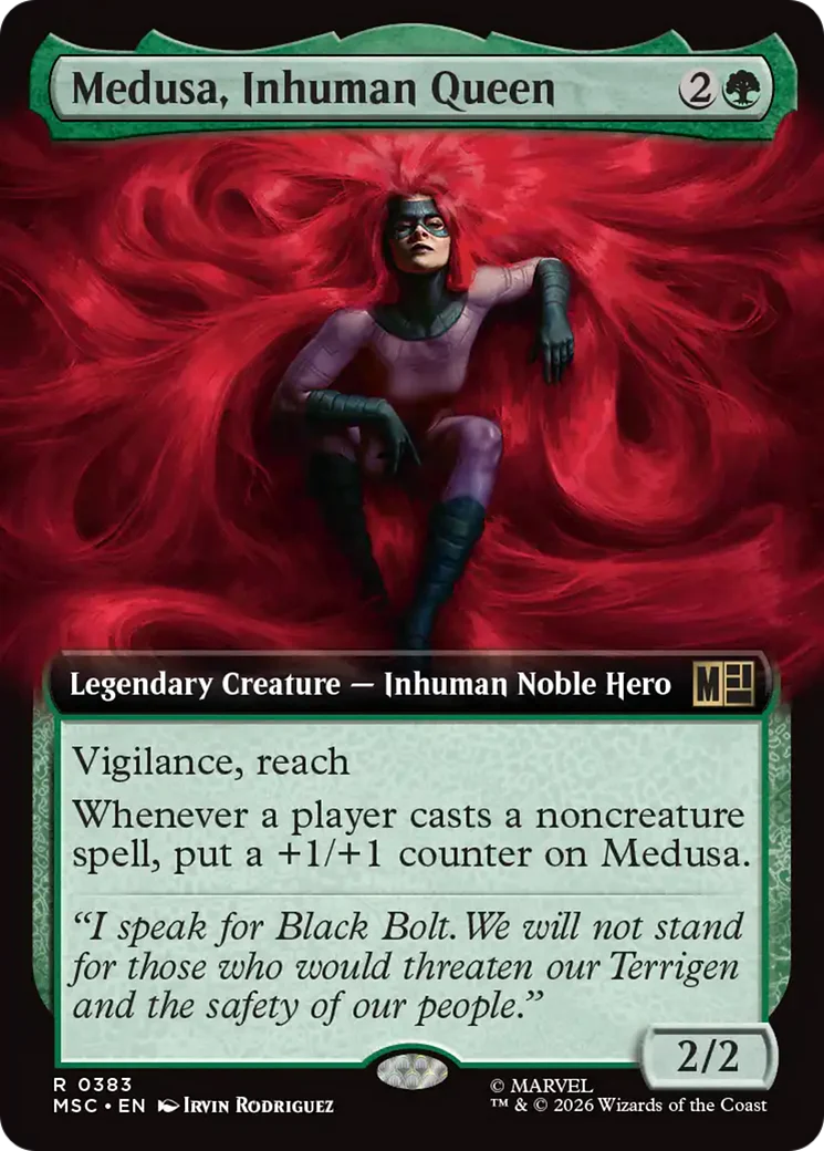 Medusa, Inhuman Queen - Extended Art (MSC)