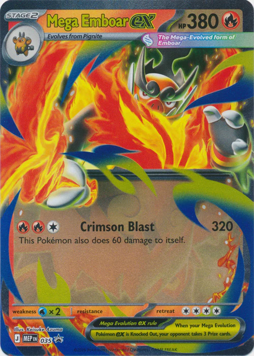 Mega Emboar ex - MEP035 - Promo