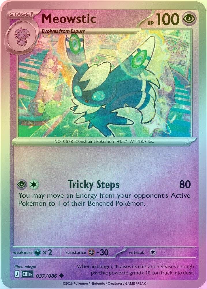 Meowstic - 037/086 - Uncommon - Reverse Holo