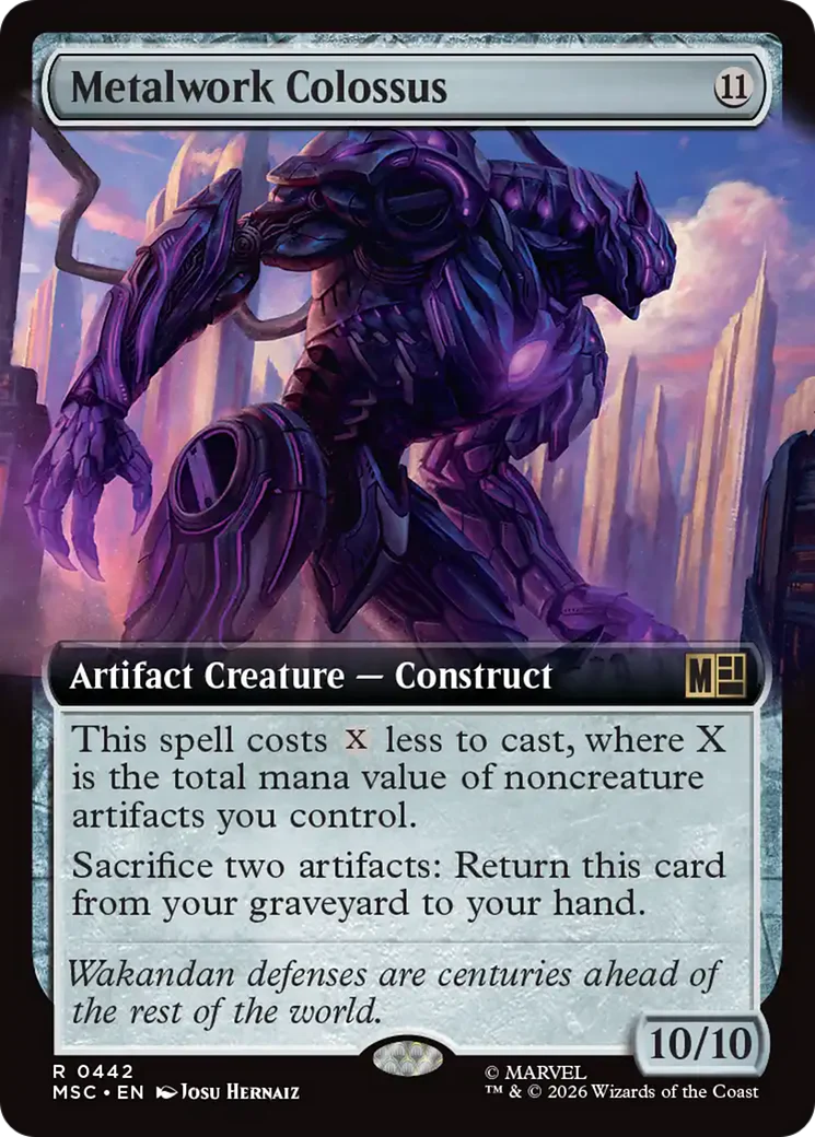 Metalwork Colossus - Extended Art (MSC)