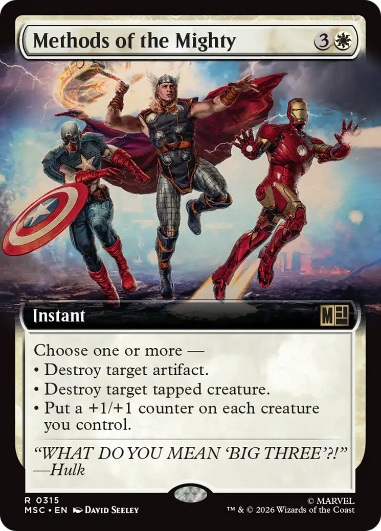Methods of the Mighty - Extended Art (MSC)