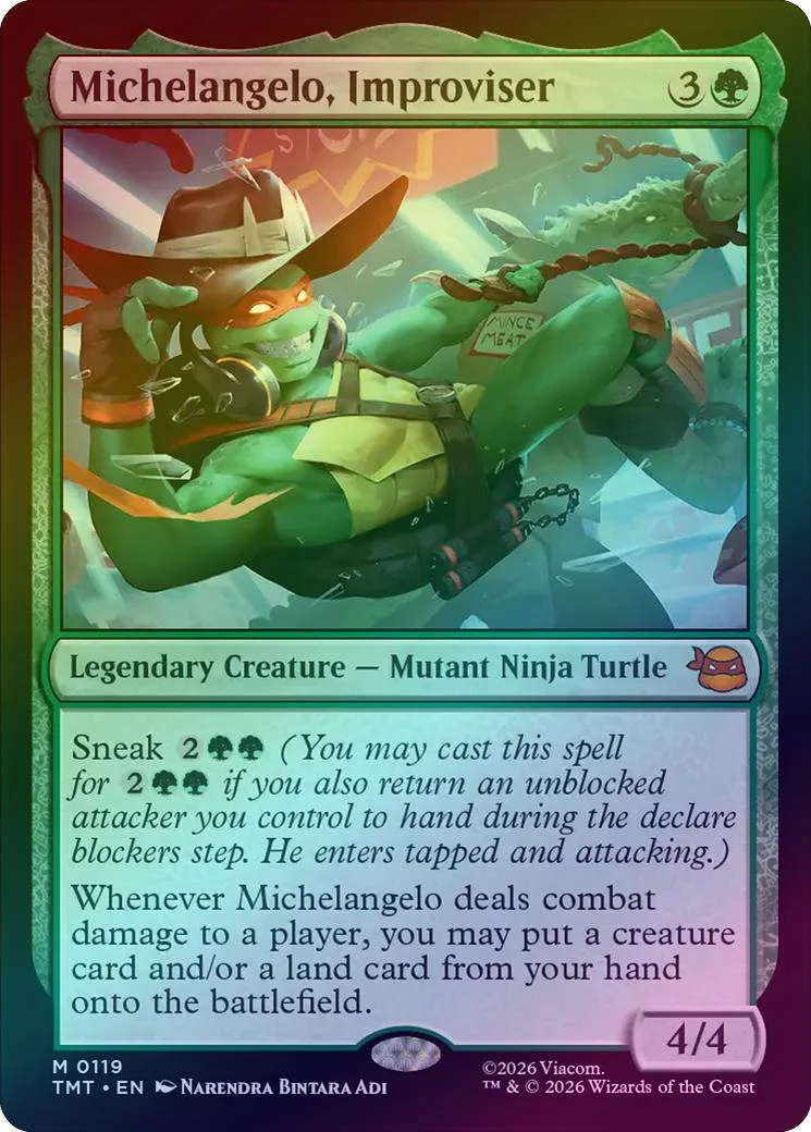 Michelangelo, Improviser (Foil) (TMT)