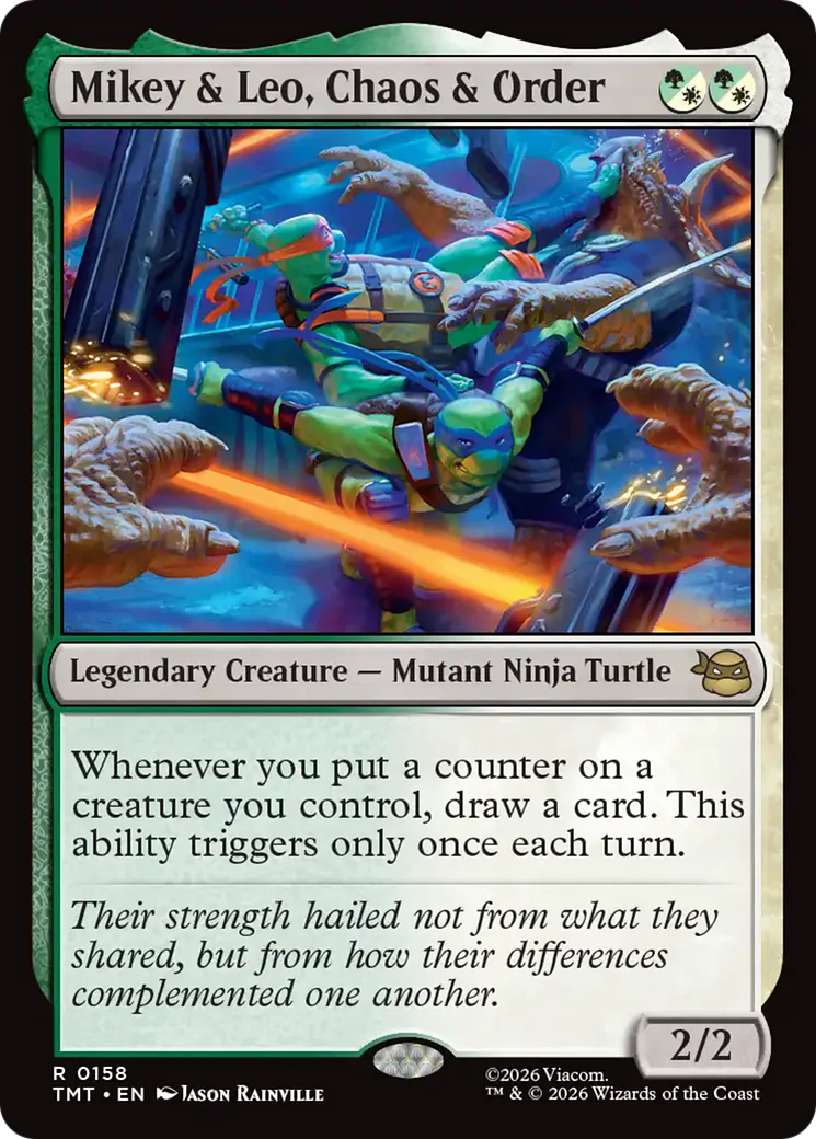 Mikey & Leo, Chaos & Order (TMT)