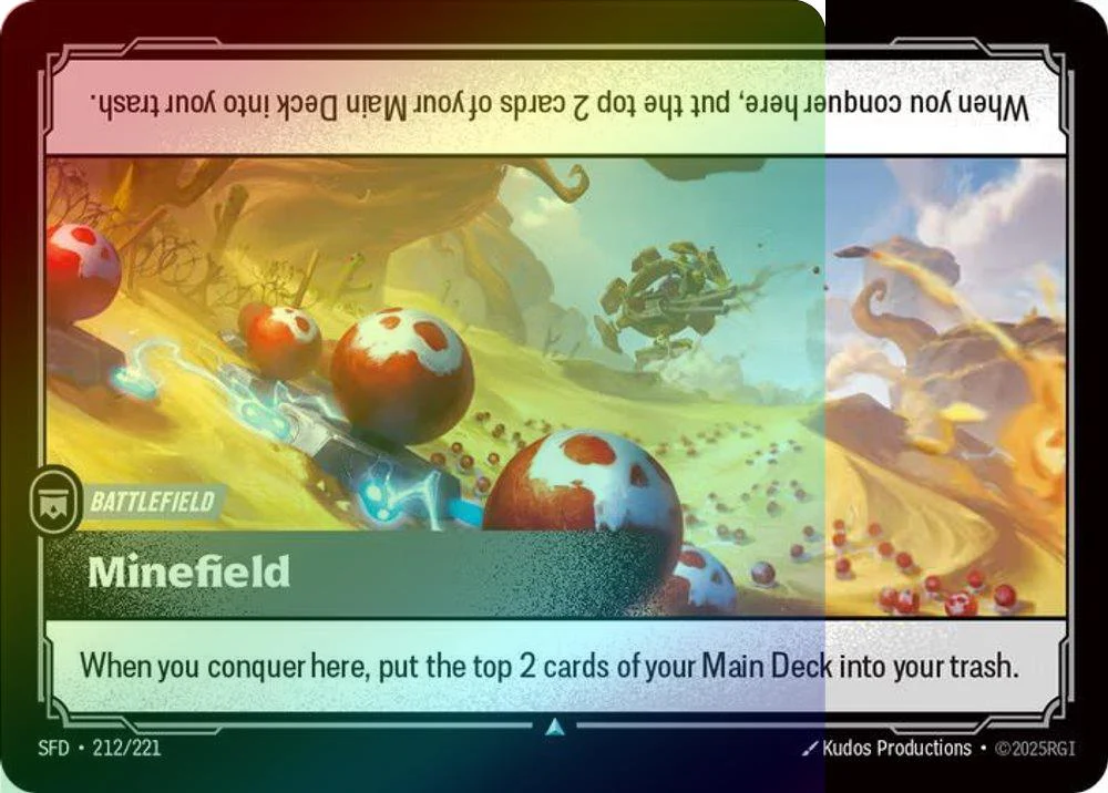 Minefield - 212/221 - Uncommon (Foil)